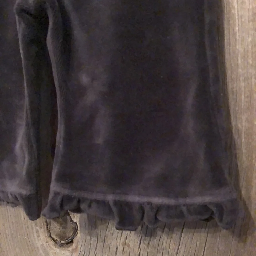 2004 Old Navy Infant Black Velour Pants Size 3-6 Months